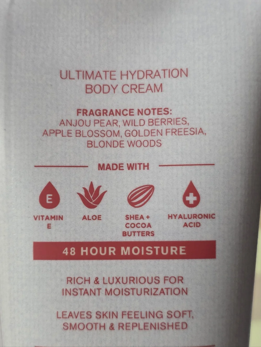 Bath & Body Works Pearberry Body Wash & Body Cream Set NEW Rare